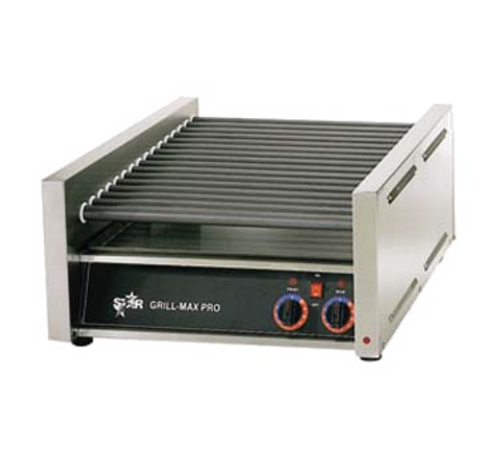 Star Grill-Max 75C 75 Hot Dog Roller Grill | Chrome Rollers