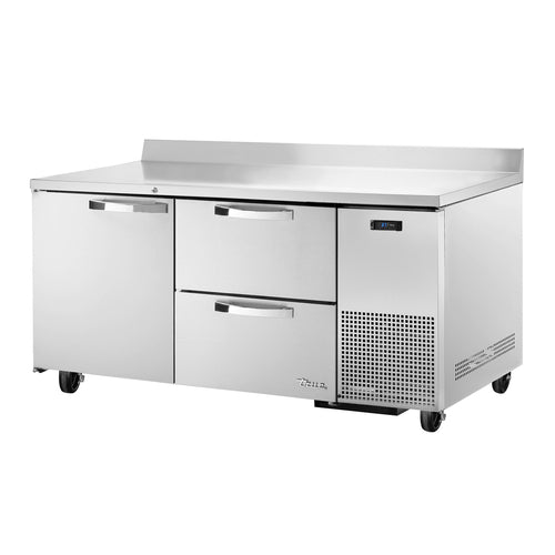 True Mfg. TWT-67D-2-HC~SPEC3 Worktop Refrigerator