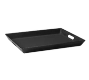 G.E.T. RST-1522-BK Black 15 x 20" Melamine Serving Tray