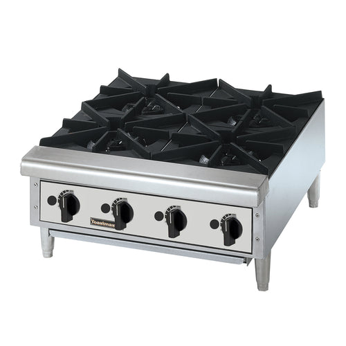 Toastmaster TMHP6 6 Burner Gas Countertop Hot Plate | 132,000 BTU