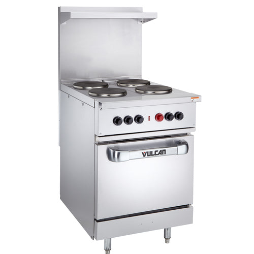 Vulcan EV24S-4FP 24" Restaurant Electric Range