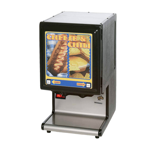 Star HPDE2HP Double Pump High Performance Heated Condiment Dispenser w/ Portion Control