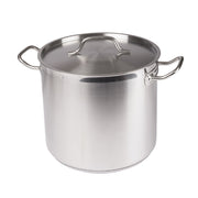 Winco SST-16 16 qt. Stainless Steel Stock Pot