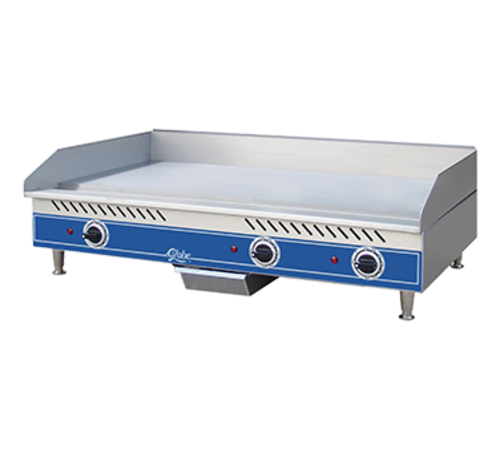 Globe GEG36 36" Thermostatic Electric Griddle w/ 1/2" Plate | 208/240V