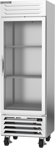 Beverage Air FB19HC-1G 27.25" 1 Glass Door Bottom Mount Reach-In Freezer | 19.08 Cu. Ft.