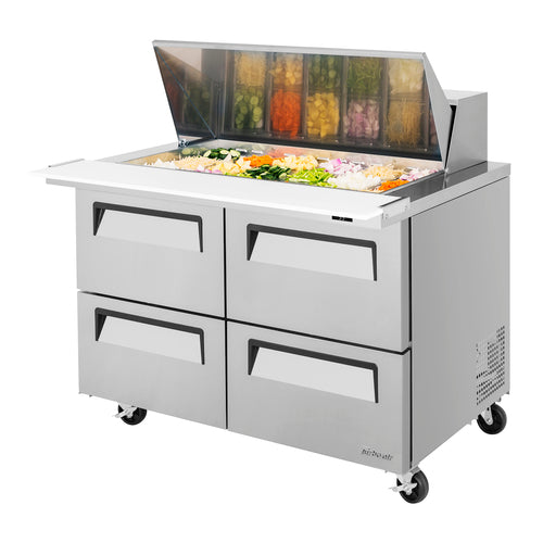 Turbo Air TST-48SD-18-D4-N Mega Top Sandwich / Salad Prep Table