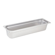 Winco SPJL-4HL Half Size Stainless Steel Steam Table Pan | 4" Deep