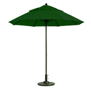 Grosfillex 98382031 Forest Green 7.5 ft Windmaster Umbrella