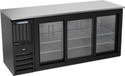 Beverage Air BBN72HC-F-GS-B Back Bar Cooler