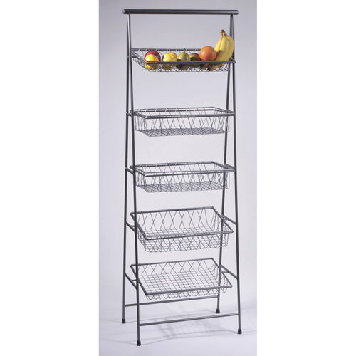 G.E.T. IR-903 Gray Rectangle Basket for Display Stand