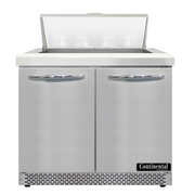Continental Refrigerator D36N8-FB Refrigerated Counter, Sandwich / Salad Unit