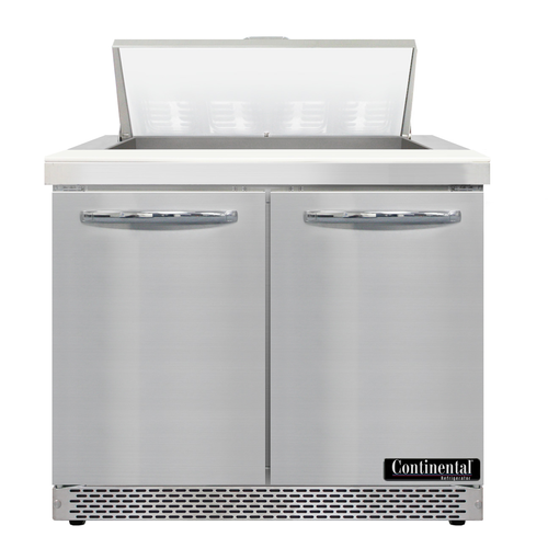 Continental Refrigerator D36N8-FB Refrigerated Counter, Sandwich / Salad Unit