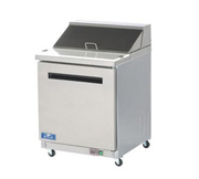 Arctic Air AST28R 28" 1-Door Refrigerated Sandwich Prep Table | (8) 1/6 Pan