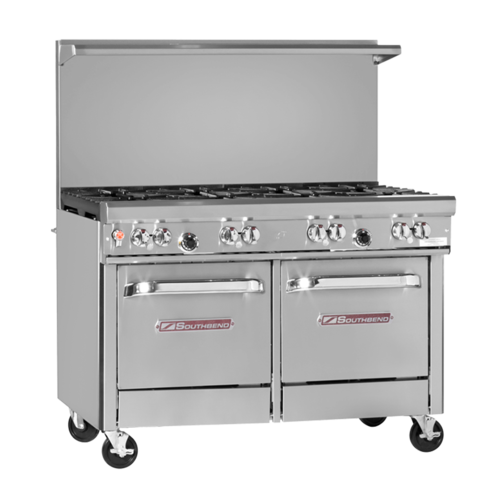 Southbend 4481EE-3G 48" 2 Burner Gas Range w/ 36" Griddle, 2 Ovens