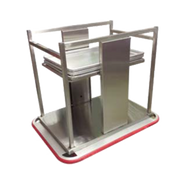 Carter-Hoffmann OTD1826 Mobile Open Tray Dispenser | (50) 18" x 26" Pan Capacity