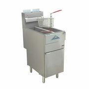 Comstock-Castle GF120T-P Dual 25 lb. Full Pot Propane Gas Fryer | 120,000 BTU