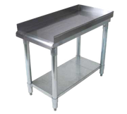 BK Resources VETS-1530 Equipment Stand w/Galvanized Undershelf | 15" x 30"