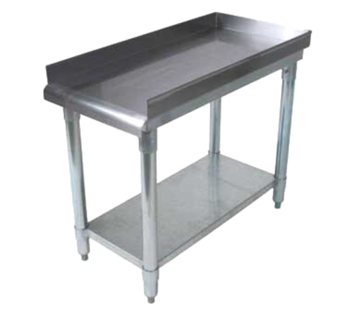 BK Resources VETS-1530 Equipment Stand w/Galvanized Undershelf | 15" x 30"
