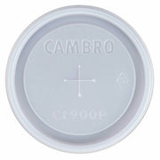 Cambro CL900P190 Disposable Lid w/ Straw Hole | 1000 Pack
