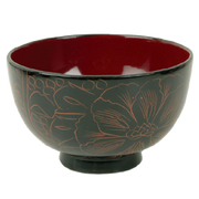Thunder Group 45-2 4 1/4" X 2 1/2" Wood Bowl 10 1/2" oz. | Case of 12