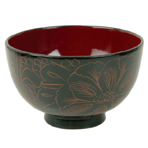 Thunder Group 45-2 4 1/4" X 2 1/2" Wood Bowl 10 1/2" oz. | Case of 12