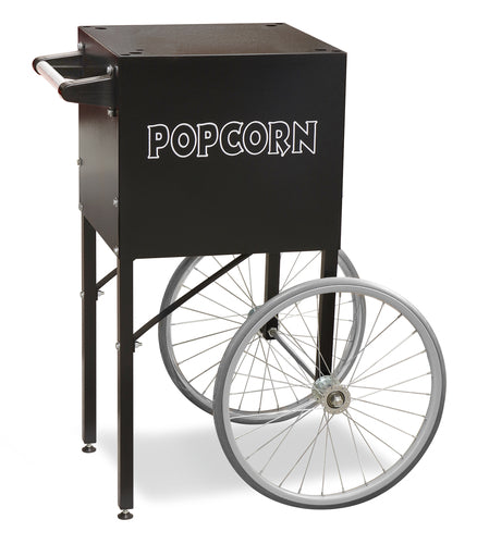 Gold Medal 2649MD Midnight Black Popcorn Cart