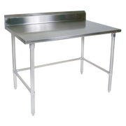 John Boos ST6R5-3060SBK-X Work Table,  54" - 62", Stainless Steel Top
