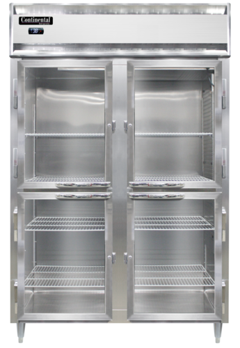 Continental Refrigerator D2RNSAPTHD-GD-SD Refrigerator, Pass-Thru