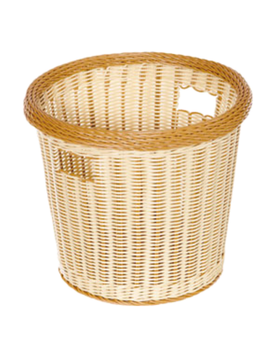 G.E.T. 14" Two-Tone Designer Polyweave Basket | Model No. WB-1522-TT