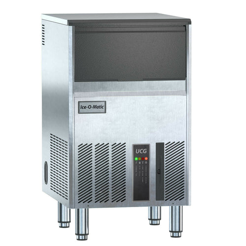 Ice-O-Matic UCG080A 95 lb. Air Cooled Gourmet Cube Undercounter Ice Machine w/ 33 lb. Bin