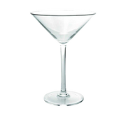 Thunder Group 8 oz. Clear Polycarbonate Martini Glass | Model No. PLTHST008C
