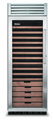 Viking VCWD630-SG51A 30" Dual Zone Wine Cooler | 160 Bottle Capacity