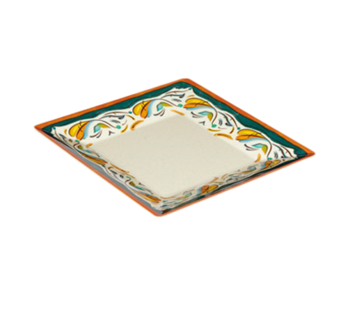 G.E.T. Bella Fresco ML-90-BF 12 x 12" Square Melamine Plate
