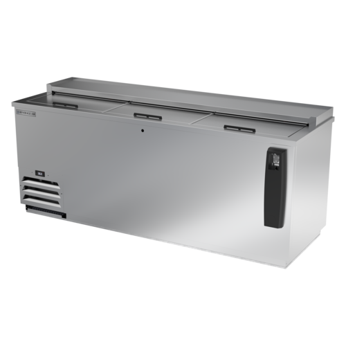 Beverage Air DW79HC-S 80" Stainless Steel Deep Well Bottle Cooler | 24.1 Cu. Ft.