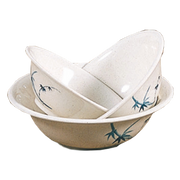 Thunder Group 5108BB 8" Deep Bowl, Blue Bamboo 34 oz. | Case of 12