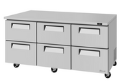 Turbo Air TUR-72SD-D6-N Undercounter Refrigerator