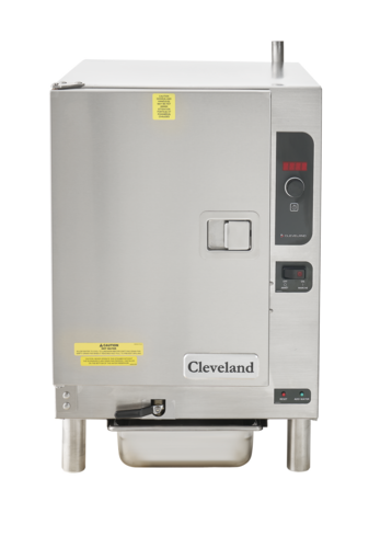 Cleveland SteamChef 22CCT62082403EZTQS 22" Countertop Boilerless Convection Steamer | 6 Pan Capacity