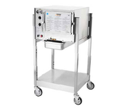 AccuTemp S32083D100 SGL Steam&Hold 3 Pan Electric Floor Model Convection Steamer | 208V