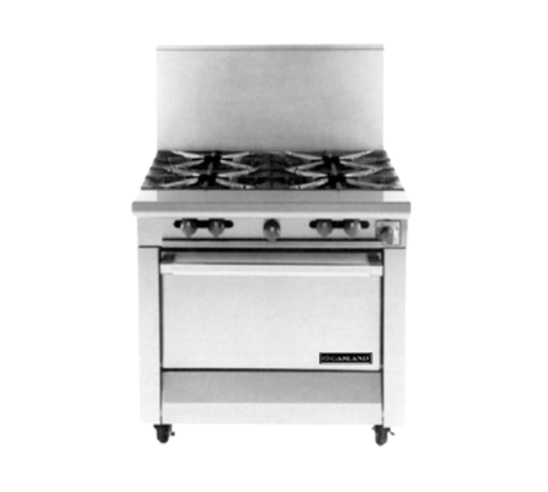 Garland M44T Range, 34" Heavy Duty, Gas