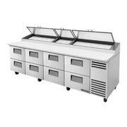 True Mfg. TPP-AT-119D-8-HC Pizza Prep Table