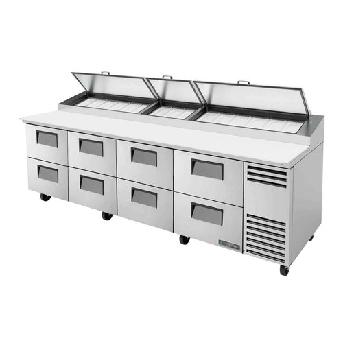 True Mfg. TPP-AT-119D-8-HC Pizza Prep Table
