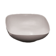 Thunder Group 128 oz. Square Passion White Melamine Serving Bowl | Model No. PS3111W