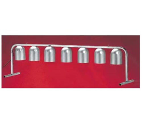 Nemco 6008-7 7 Bulb Infrared Portable Counter Heat Lamp | 1,750 Watts