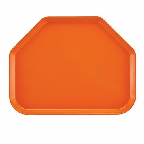 Cambro 1418TR Camtray Fiberglass Trapezoid Cafeteria Tray | 14" x 18"