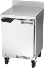 Beverage Air WTR20HC 20" Shallow Depth Worktop Refrigerator with 4" Backsplash | 2.25 Cu. Ft.
