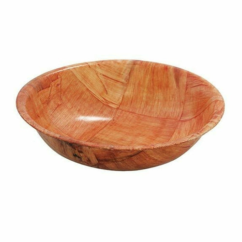 Tablecraft 206 6" Woven Wood Salad Bowl