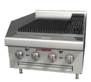Southbend HDCL-36 36" Countertop Lava Rock Gas Charbroiler | 120,000 BTU
