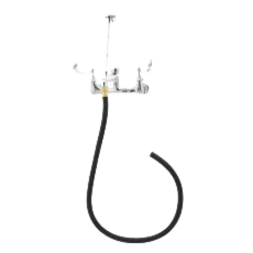 T&S Brass B-2465 8" Center Wall Mount Service Sink Mixing Faucet