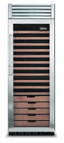Viking VCWD630-SG41A 30" Dual Zone Wine Cooler | 160 Bottle Capacity