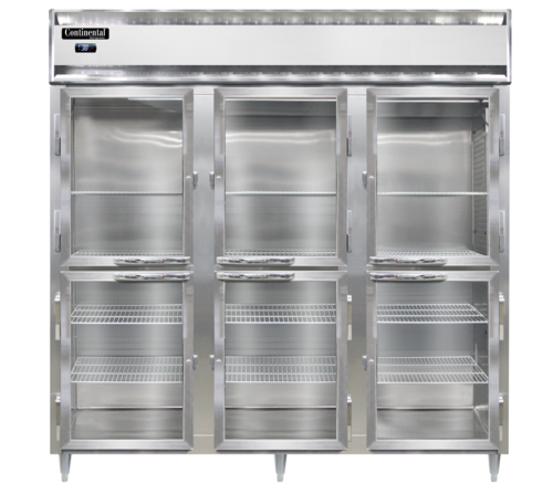 Continental Refrigerator D3RNPTHD-GD-SD Refrigerator, Pass-Thru